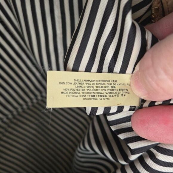 Kate Spade Pebbled Brown Sugar Tote Bag 100% Cow Leather - Picture 6 of 8